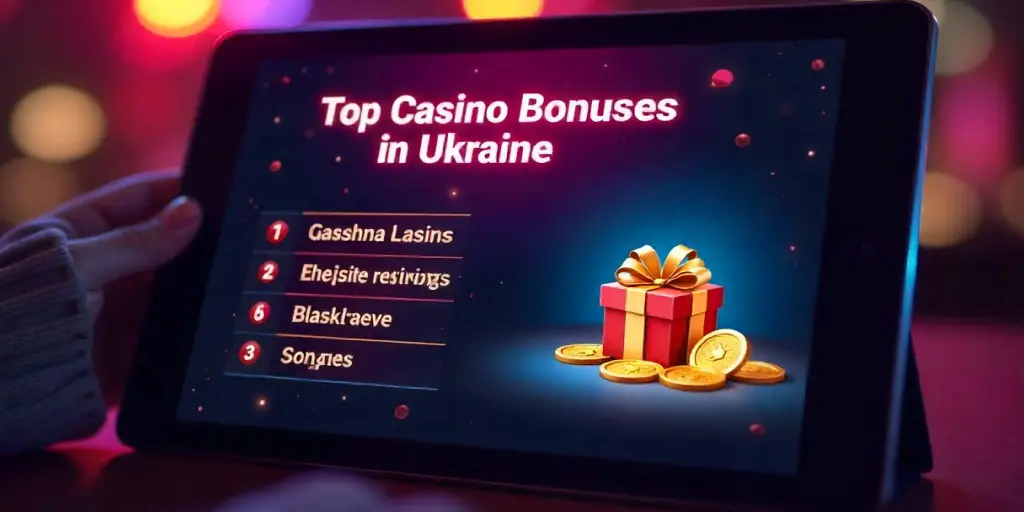 ranking of casino bonuses on tablet